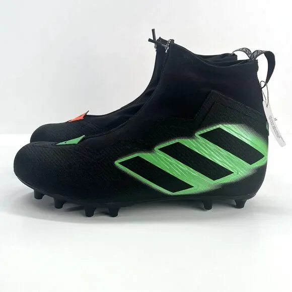 Adidas Nasty Miami Hurricanes Black Football Cleats Men's 13